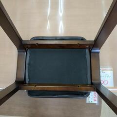 スツール 木製合皮 イス アンティーク調【こちらは店舗です。浜村鹿野温泉ICから3分 買取本舗 宮本リサイクル 営業時間9～19時 定休日水曜のみ←連絡できませんm(_ _)m】の画像