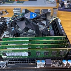 LGA1155 マザーボード CPU i7-3770 メモリ16GB CPUクーラー付き セット ②の画像
