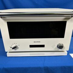 【動作保証あり】BALMUDA The Range 2021年 K04A-WH 18L オーブンレンジ 【管理KRD384】の画像