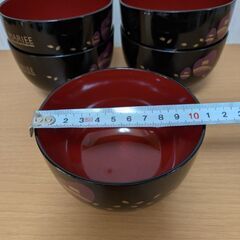 お椀５つセットの画像