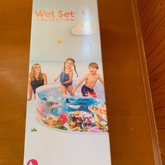 カンタン設置プール新品の画像