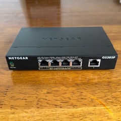 NETGEAR ネットギア GS305P ジャンクの画像