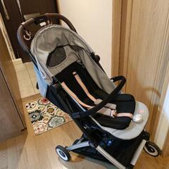 cybex ベビーカー オルフェオ アーモンドベージュ【美品】の画像