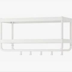 新品 未使用 イケア　マッカペール 帽子＆コート ラック 衣類収納 ハンガーラックIKEA MACKAPARの画像