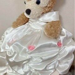 ダッフィー シェリーメイ ウエディング　ぬいぐるみの画像