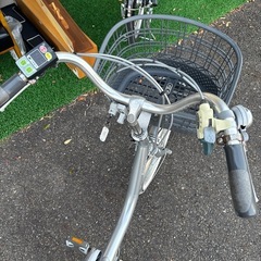 【ジモティー限定SALE】88000→77000円　BRIDGESTONE ブリヂストン 12.3Ah電動アシスト自転車 電動アシスト三輪車 自転車 三輪車 通勤 の画像