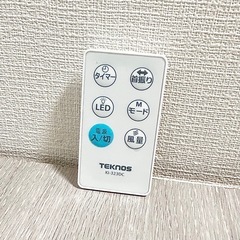 【おすすめ】 TEKNOS 扇風機の画像