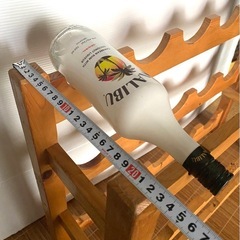 木製　ワインラック　１５本用の画像