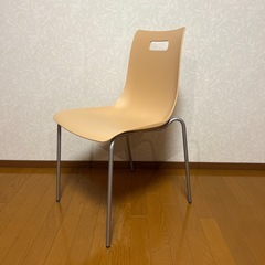 KAWAJUN カワジュン スタッキングチェア タルダチェア ライトブラウン 椅子 1の画像