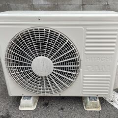 ホ☆HITACHI 日立 20畳用ルームエアコン 白くまくん KuaL RAS-JT63B2E9 2012年製の画像