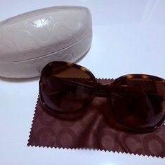【美品】COACH サングラス(ケース付き)
