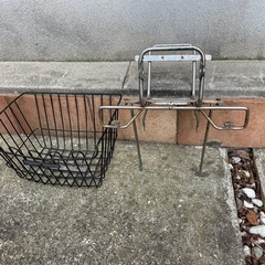 カブ　フロントステー➕かごの画像