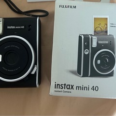 instax mini 40 フィルム付き