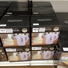 【トレファクマーケット久喜店】ヒロ・コーポレーション　電気ケトル　(未使用品)の画像