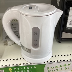 【トレファクマーケット久喜店】ヒロ・コーポレーション　電気ケトル　(未使用品)の画像