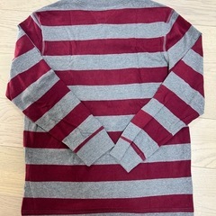 TOMMY HILFIGER ストライプ長袖カットソー Mの画像