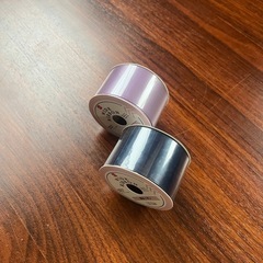 ダイソー　幅広リボン（幅38mm 長さ3m)