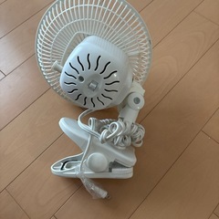 【決まりました】18センチクリップ扇風機の画像