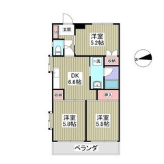 ✨敷金/礼金0円 ✨ 初期安物件💥保証人不要・ 金融ブラック・水商売・無職OK😄 多摩モノレール 上北台駅 徒歩13分❗️武蔵村山市学園３丁目 ❗️JT51205 - 武蔵村山市