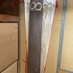 お値下げ！　お琴　13弦　古いものですが綺麗です。の画像