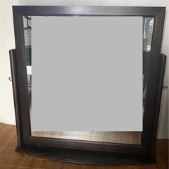 アンティーク　ミラー　卓上型鏡