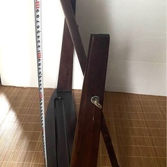 大きなアンティーク　ミラー　卓上型鏡の画像