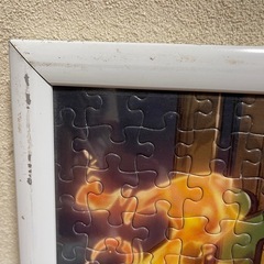 ジグソーパズル 500ピース 完成品 額縁付きの画像