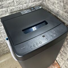 【高年式】大阪送料無料★3か月保障付き★洗濯機★アイリスオーヤマ★5kg★2024年★IAW-T504★S-801