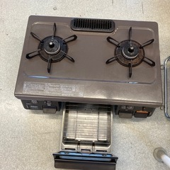 K2506-029 Paloma ガステーブル PA-S42BMA-1L 2020年製 動作確認済み キズ汚れ有りの画像