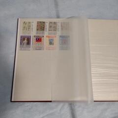 切手収集アルバム　ファイル赤の画像