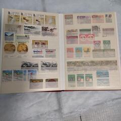 切手収集アルバム　ファイル赤の画像