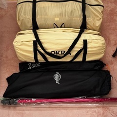 dod ビックワンポールテント　オクラタープ　ポールセット
