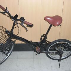 (1台限り★ジモティー特典あり★）　20インチ折りたたみ自転車　...