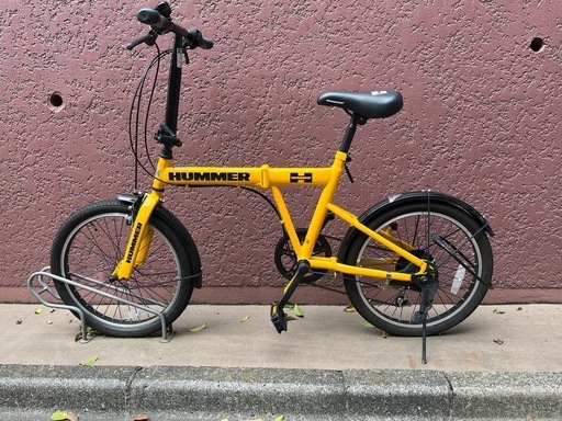 HUMMER 自転車 黄色