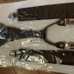 サスペンダー　２種　未使用の画像
