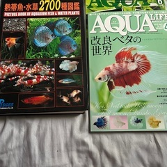 熱帯魚　アクアリウム本3冊　