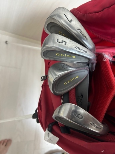 《今月末まで》【スタートセット】ゴルフバッグ&クラブセット&ボール&シューズ