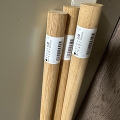 【未使用】メランティ丸棒 4本セットの画像
