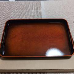 新品 箱付き お盆 トレー