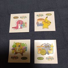 ポケモンパンシール③４枚