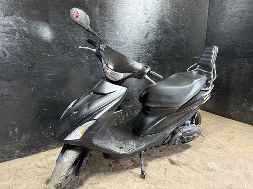 ★支払総額8.0万円★定休日なし！いつでも現車確認可能です！ スズキ アドレスV125S マッド CF4MA 人気のV125！ Sタイプ！ パワーフィルター！ キジマバックレスト！ サイスタ付き！