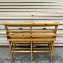 チャーチベンチ　教会　チェア　2人掛けの画像