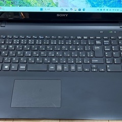VAIO 大画面 ノートPC 新品SSD 500GB Office2024 Windows11 カメラ 新品バッテリー 初期設定済の画像