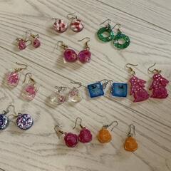 ハンドメイド　ピアス