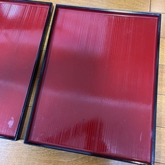 お盆　2枚の画像