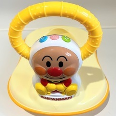 【美品】アンパンマン 2WAY補助便座 🎵 清掃済・箱＆取説付き・便座シート未使用同梱・メロディ作動OK！の画像