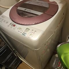 洗濯機　シャープの画像