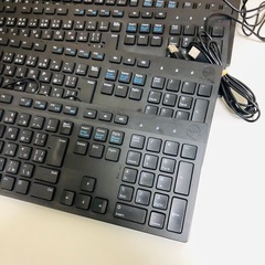 DELL有線キーボード5台動作未確認の画像