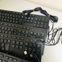 DELL有線キーボード5台動作未確認の画像