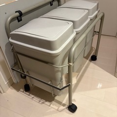 キッチン　カップボード　ゴミ箱　分別　3個セット　の画像